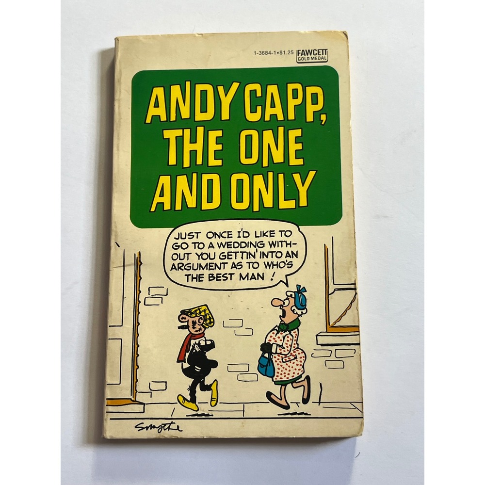 Andy Capp The One and Only Smythe 1971 Vintage Book